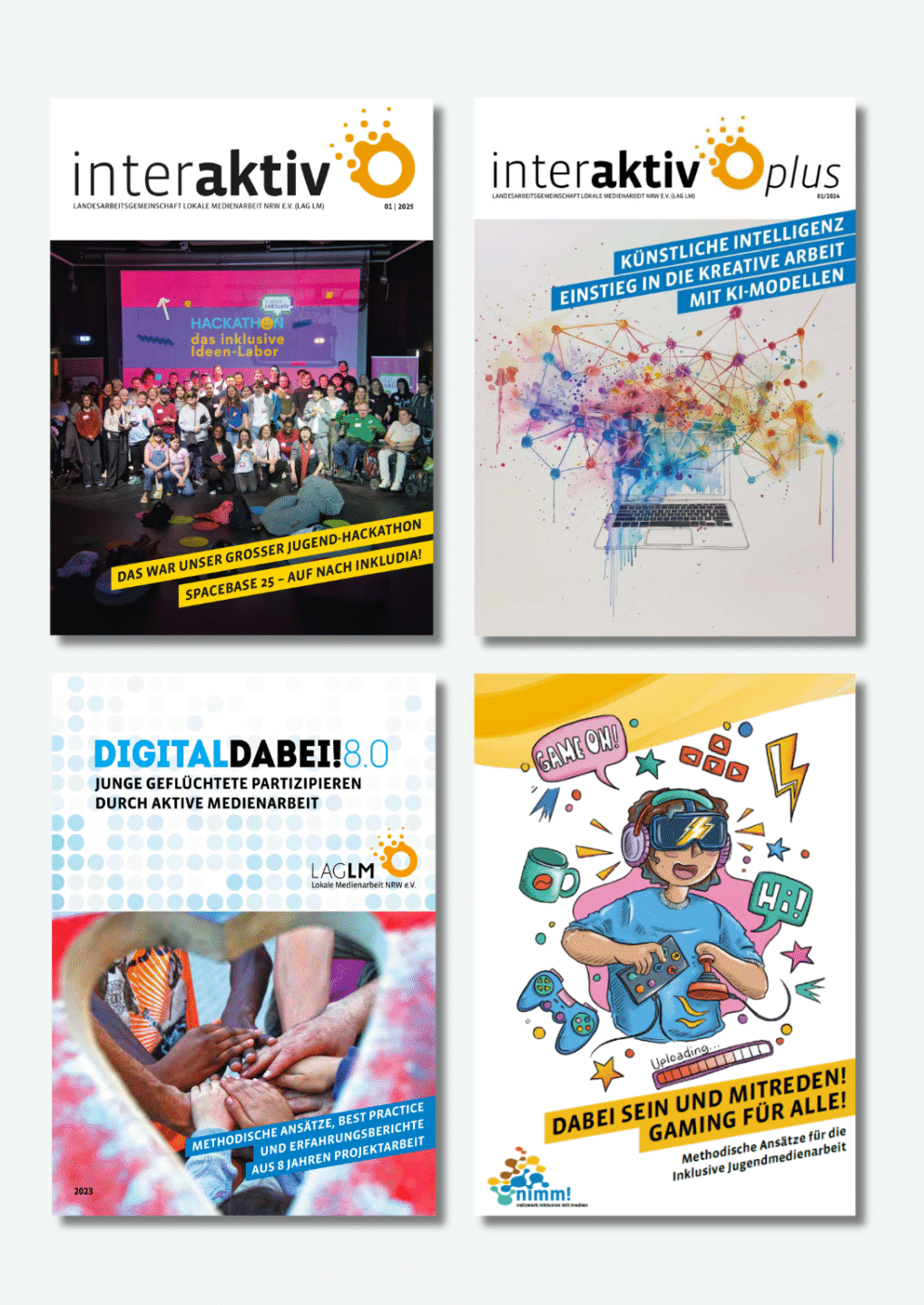 Cover verschiedener Publikationen