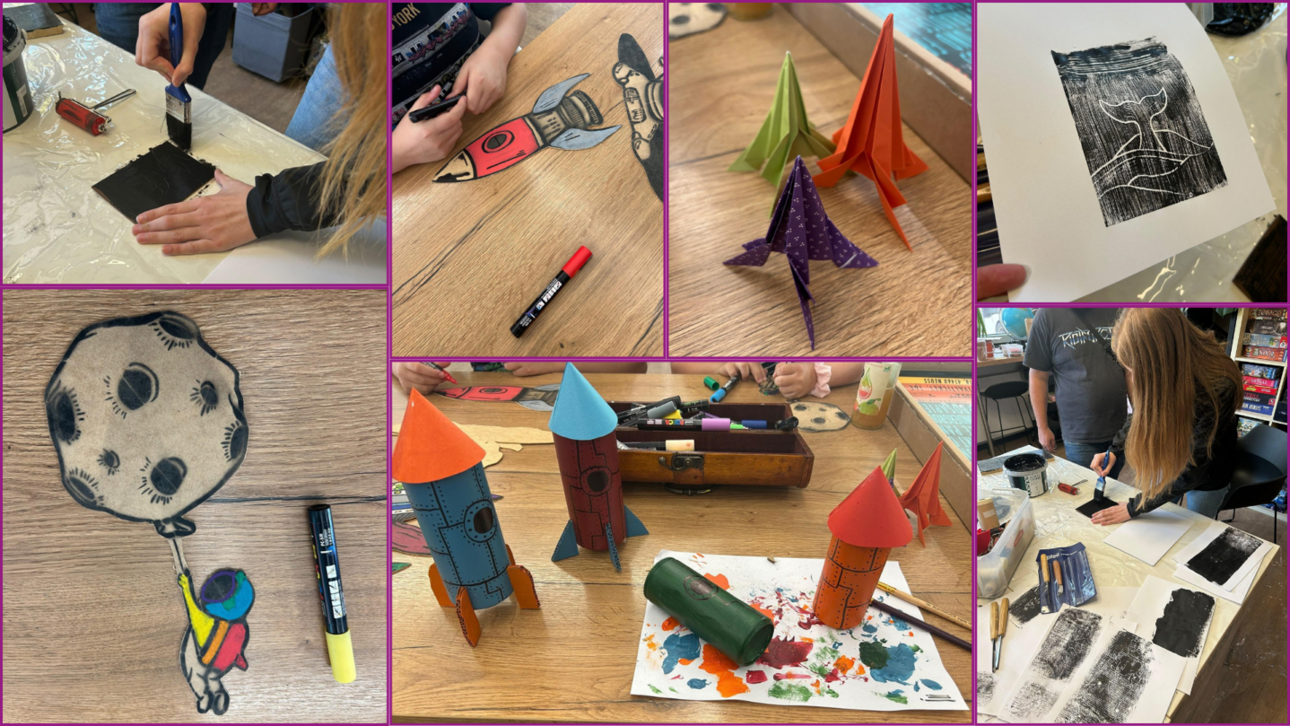 Eindrücke Bastel-Workshop zum SpaceBase 26